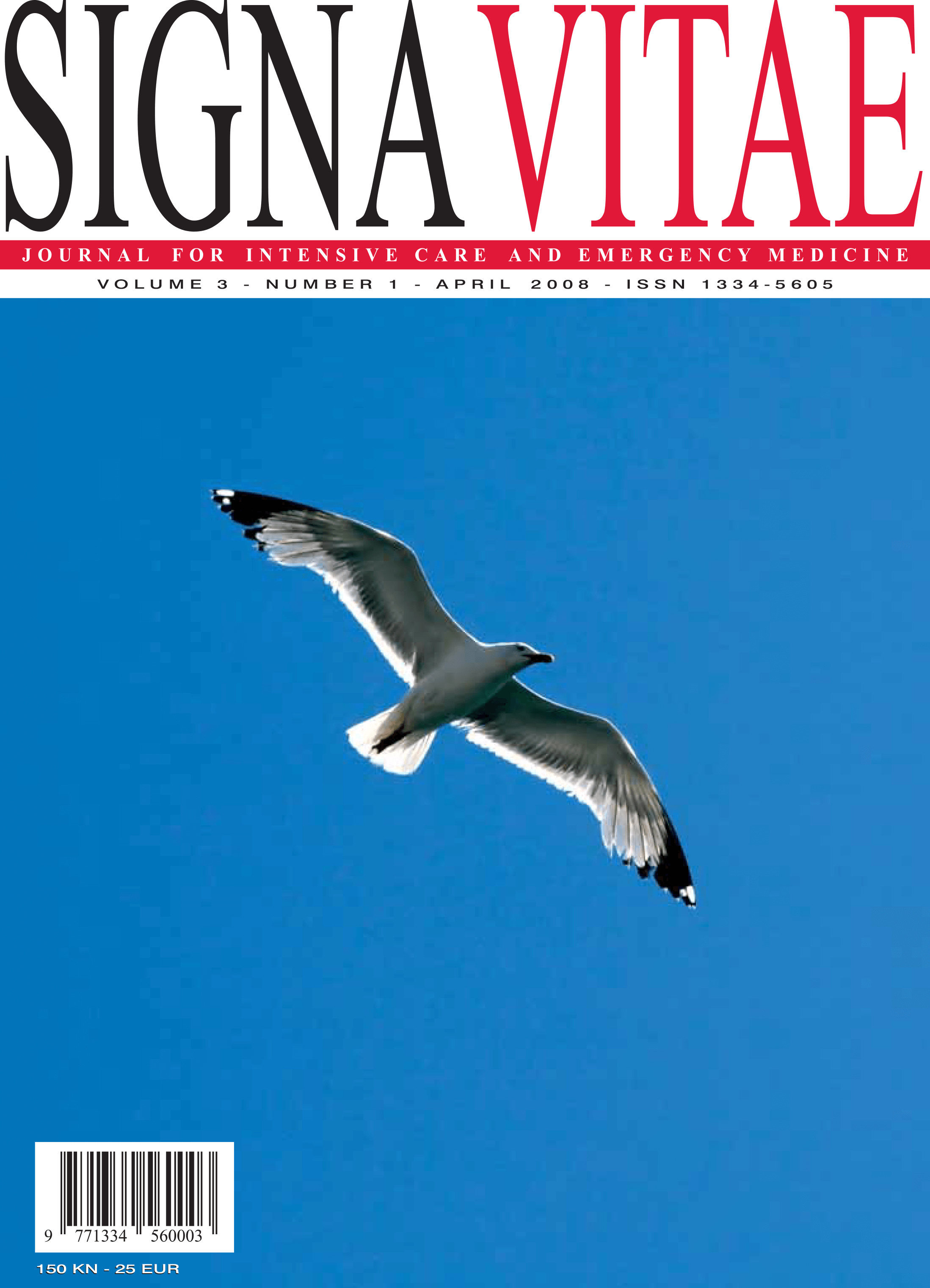 SIGNAVITAE Volume 3 Issue 1 cover